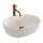 REA-U8480 - Umywalka nablatowa AMELIA 34,5x48 cm ceramika/imitacja kamienia