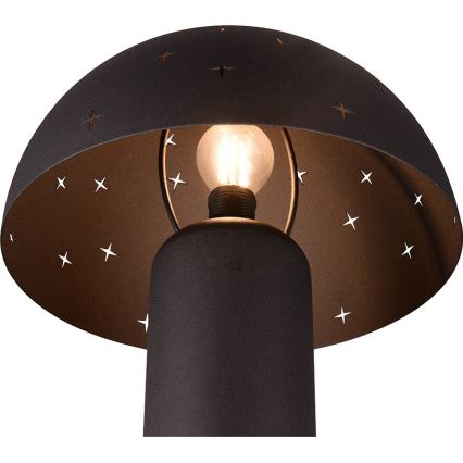 Reality - Lampa stołowa SETA 1xE14/28W/230V czarna