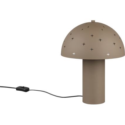 Reality - Lampa stołowa SETA 1xE14/28W/230V taupe