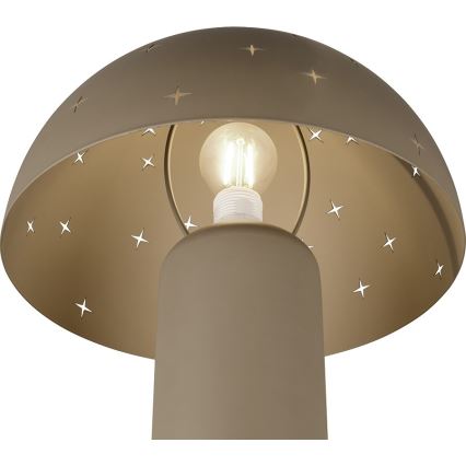 Reality - Lampa stołowa SETA 1xE14/28W/230V taupe