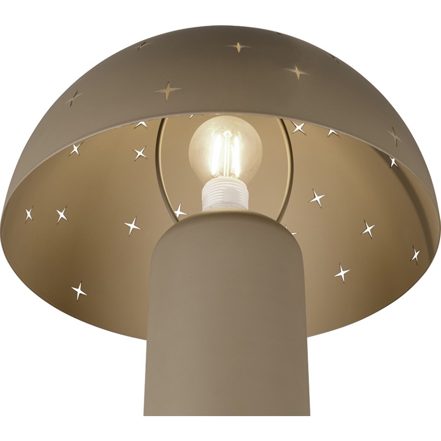 Reality - Lampa stołowa SETA 1xE14/28W/230V taupe