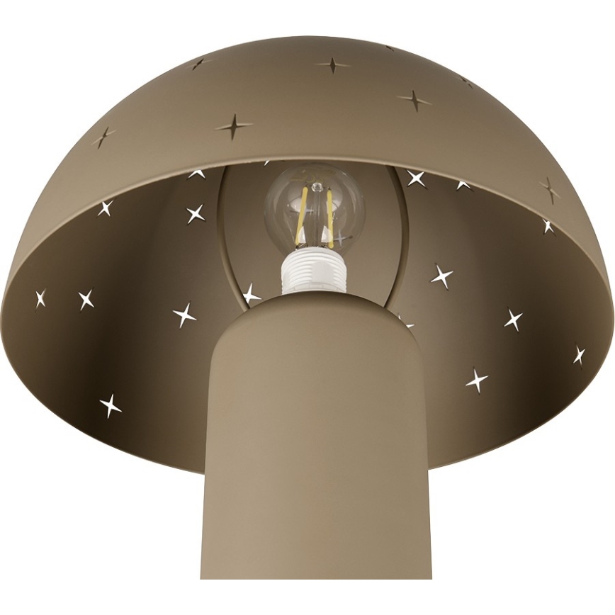 Reality - Lampa stołowa SETA 1xE14/28W/230V taupe