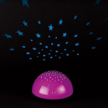 Reality - LED Projektor dotykowy SIRIUS LED/0,5W/3xAA różowy