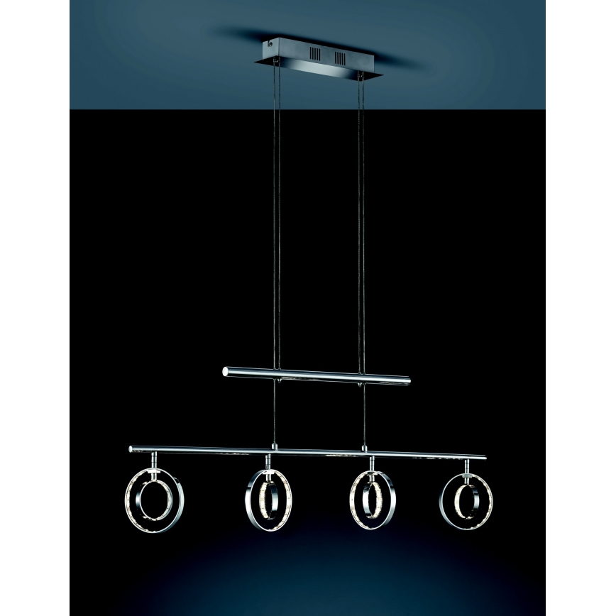 Reality - LED Żyrandol na lince PRATER 4xLED/4,5W/230V