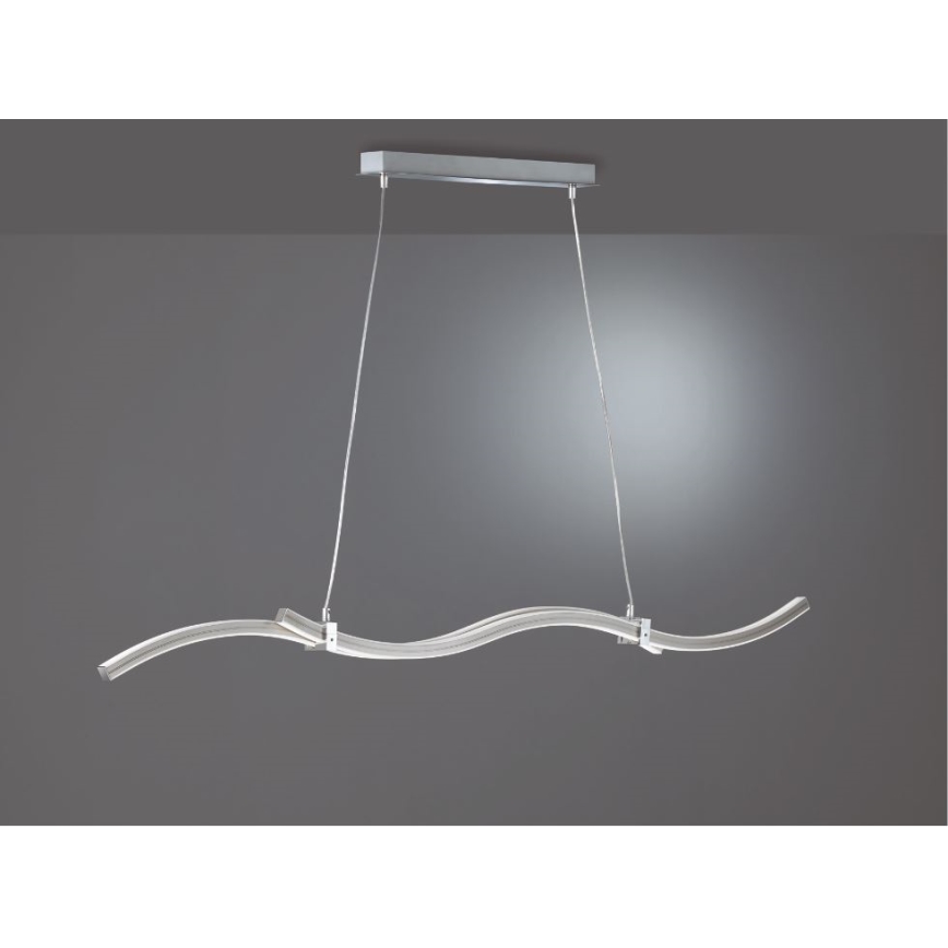 Reality - LED Żyrandol na lince WAVE LED/16W/230V + LED/9W