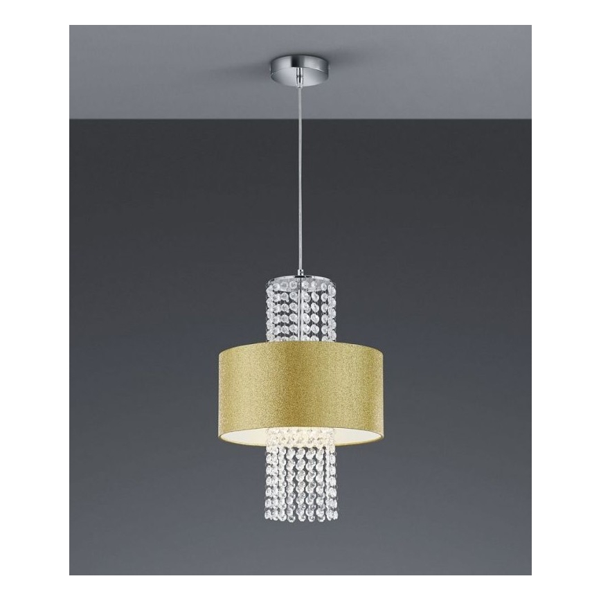 Reality - Żyrandol na lince KING 1xE27/42W/230V złoty