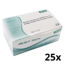 RealyTech - Szybki test antygenowy na COVID-19 wymazowy 25 szt.