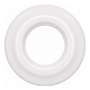 Reblig - Porcelanowa ramka w stylu retro, prosta, biała