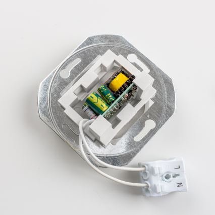 Reblig - Retro gniazdo USB A+C z ramką, niebieskie