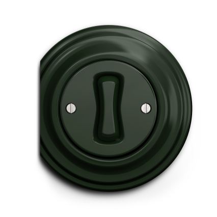 Reblig - Retro łącznik krzyżowy bez ramki nr 7 zielony