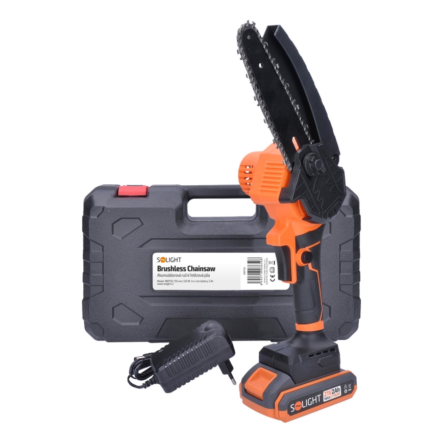 Ręczna akumulatorowa piła łańcuchowa 21V