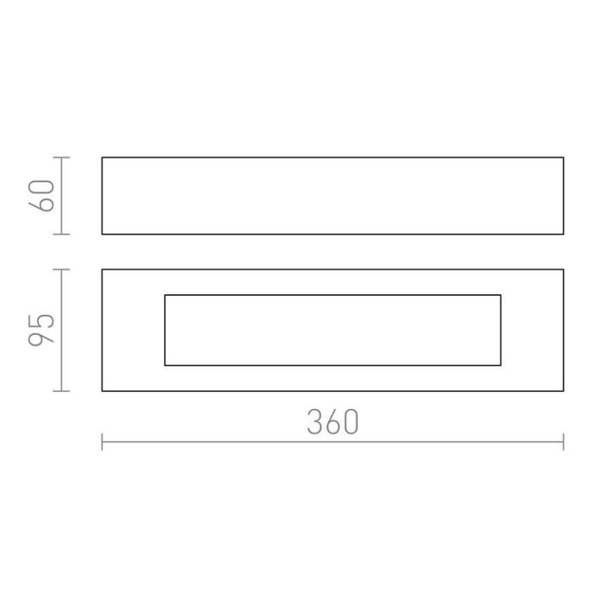 RED - Design Rendl - R10446 - Kinkiet ROLO 2xE14/40W/230V