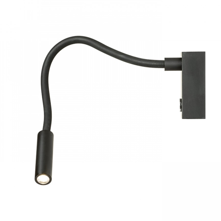 RED - Design Rendl - R10541 - LED Kinkiet AIM LED/3W/230V czarny