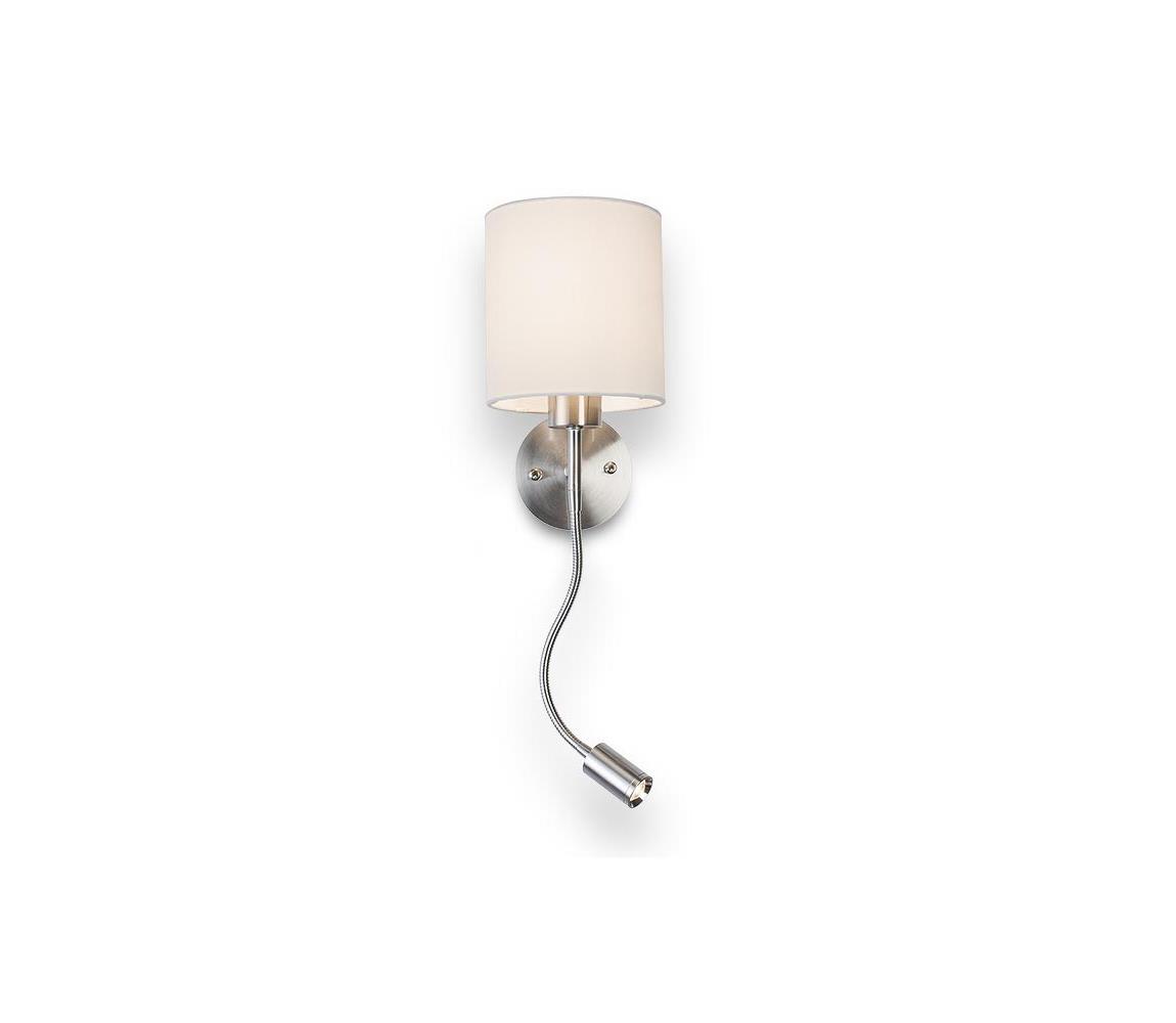 RED - Design - R10580 - LED Kinkiet VERSA 1xE27/42W/230V + LED/3W