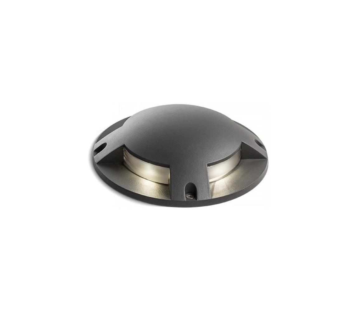 RED -Design -R11751- LED Lampa zewnętrzna najazdowa TOP 4xLED/1W/230V IP67