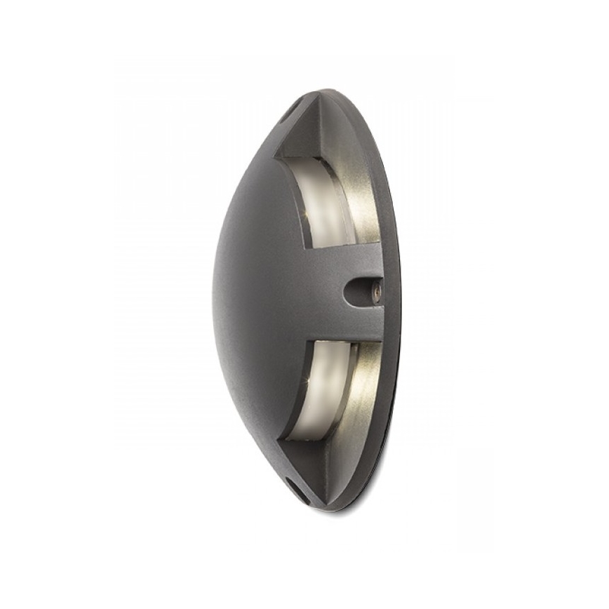 RED - Design Rendl - R11751- LED Lampa zewnętrzna najazdowa TOP 4xLED/1W/230V IP67