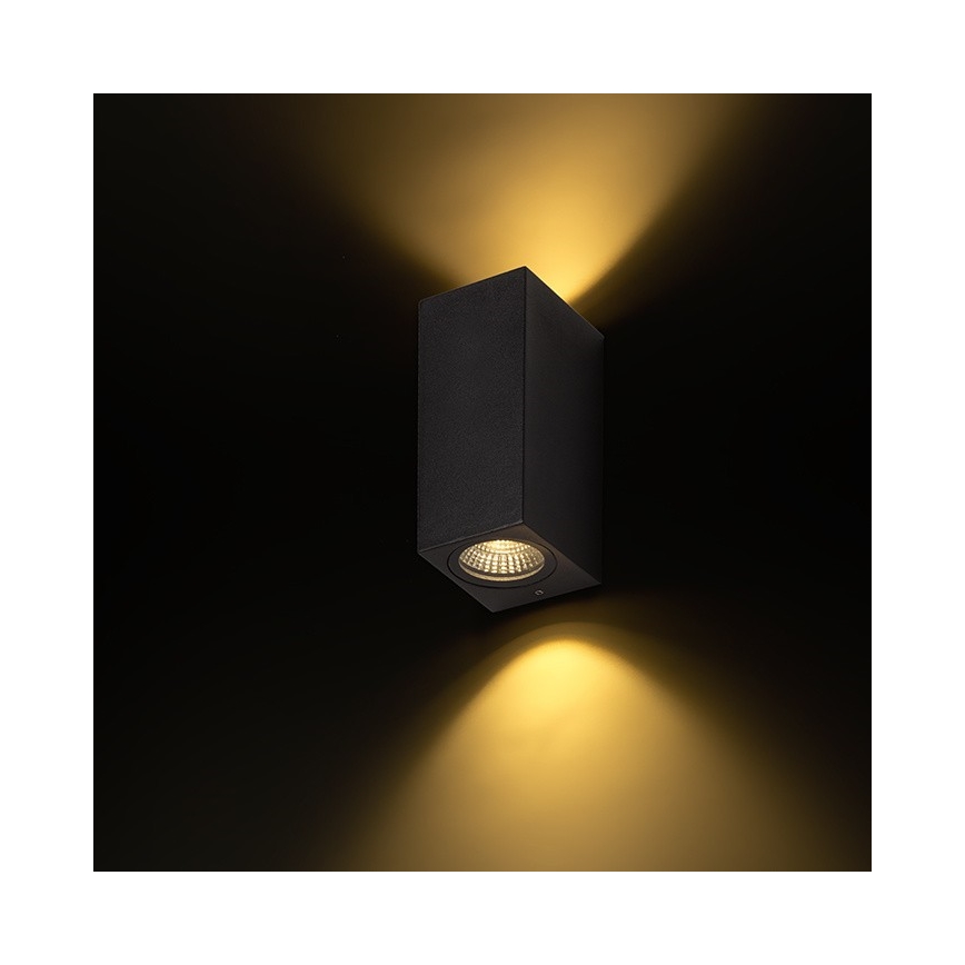 RED - Design Rendl - R12028 - LED Kinkiet zewnętrzny KUBI 2xLED/3W/230V IP54