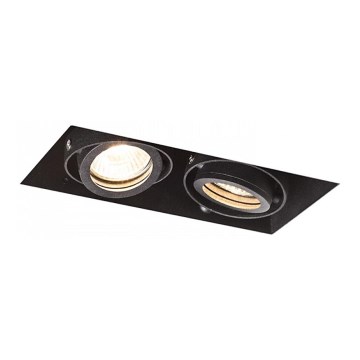 RED - Design Rendl - R12053 - Oprawa wpuszczana ELECTRA 2xGU10/50W/230V