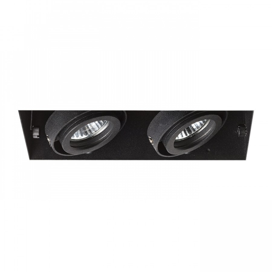 RED - Design Rendl - R12053 - Oprawa wpuszczana ELECTRA 2xGU10/50W/230V