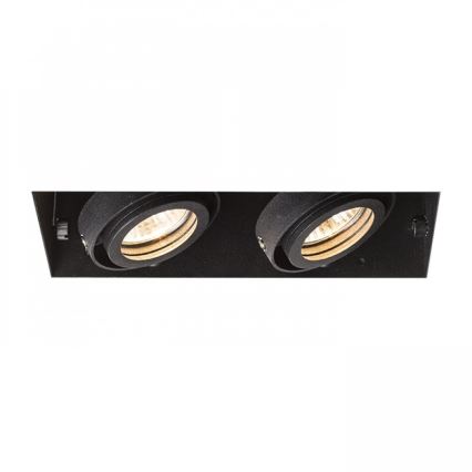 RED - Design Rendl - R12053 - Oprawa wpuszczana ELECTRA 2xGU10/50W/230V