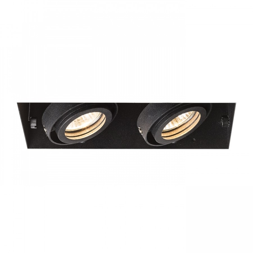 RED - Design Rendl - R12053 - Oprawa wpuszczana ELECTRA 2xGU10/50W/230V