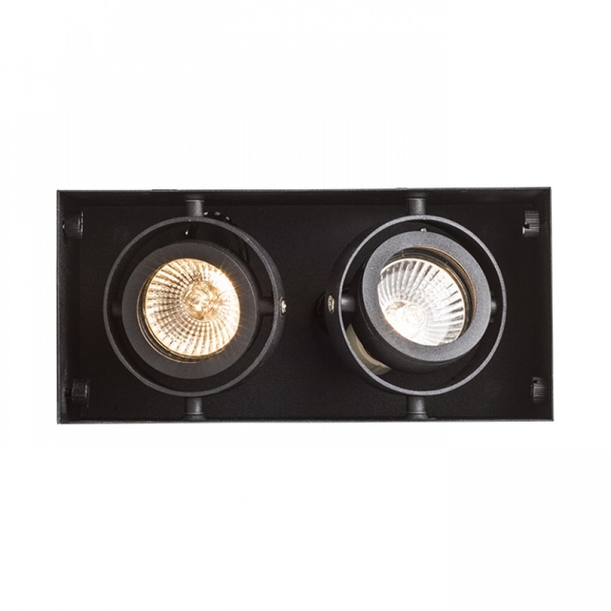 RED - Design Rendl - R12053 - Oprawa wpuszczana ELECTRA 2xGU10/50W/230V