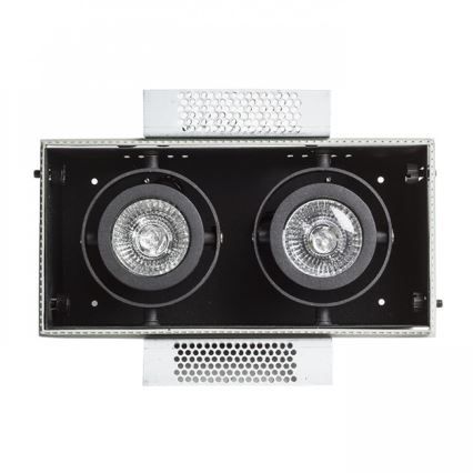 RED - Design Rendl - R12053 - Oprawa wpuszczana ELECTRA 2xGU10/50W/230V