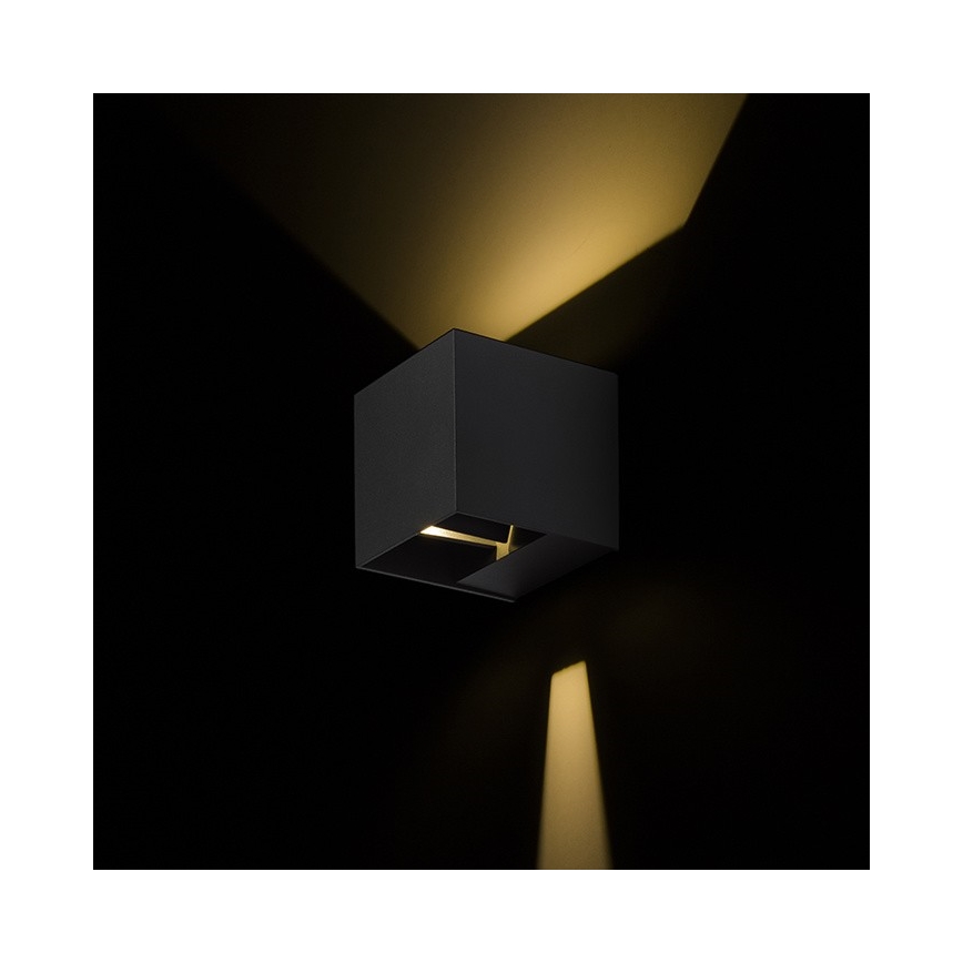 RED - Design Rendl - R12557 - LED Kinkiet zewnętrzny CARRE 2xLED/3W/230V IP54