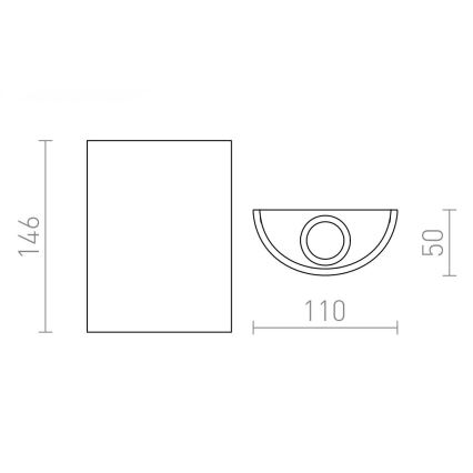 RED - Design Rendl - R12592 - LED Kinkiet DAFFY LED/6W/230V biały