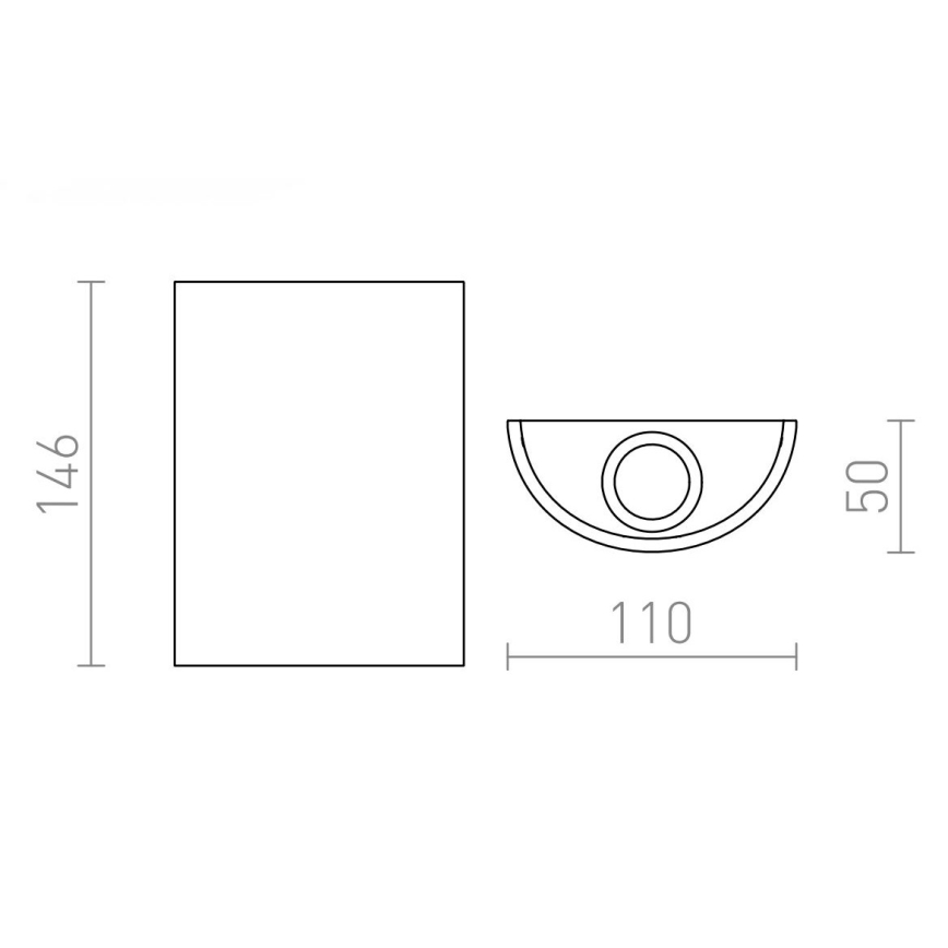 RED - Design Rendl - R12592 - LED Kinkiet DAFFY LED/6W/230V biały