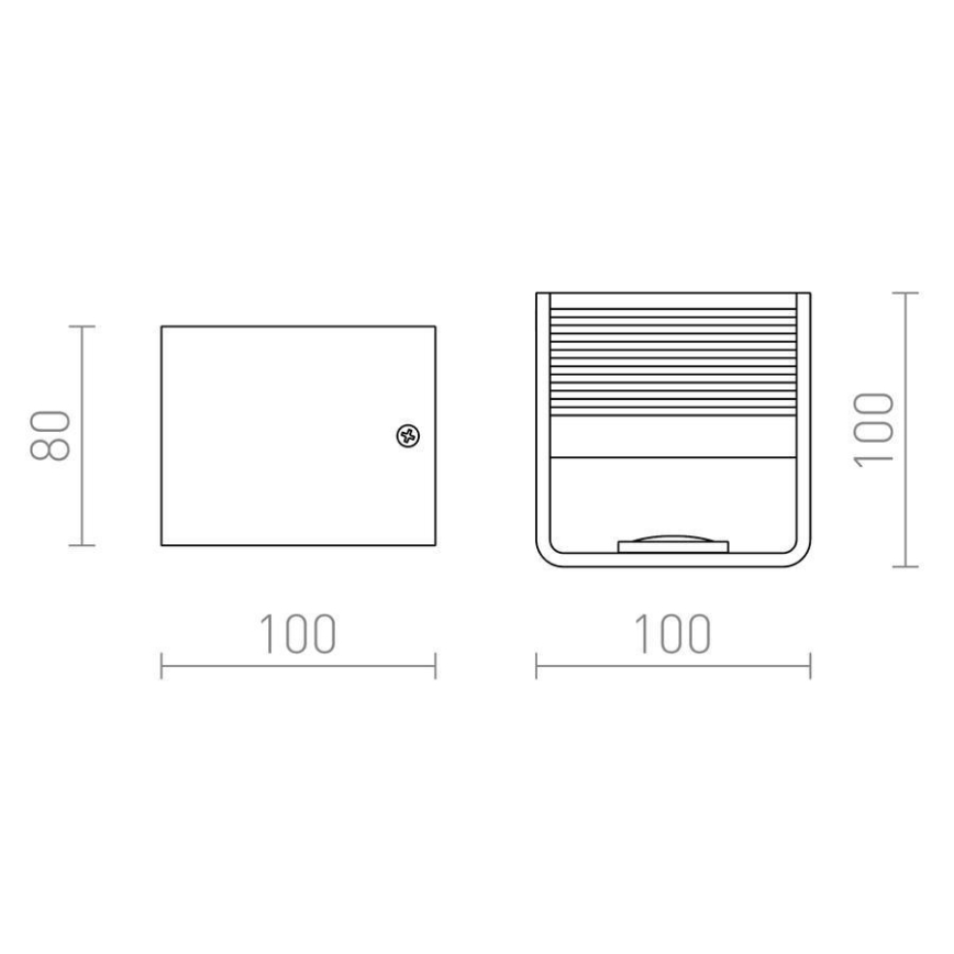 RED - Design Rendl - R12598 - LED Kinkiet ONYX LED/5W/230V biały