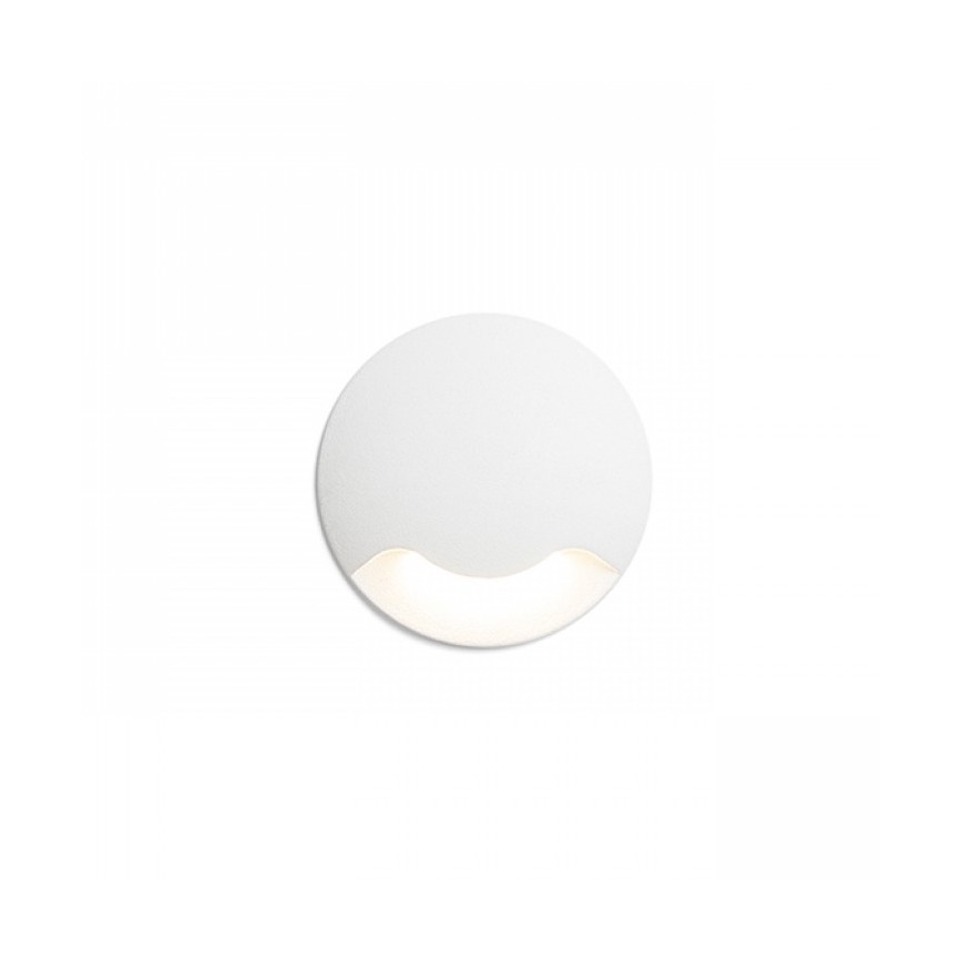 RED - Design Rendl -R12613- LED Wbudowana lampa zewnętrzna KICK LED/1W/230V IP54