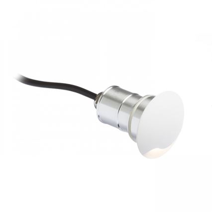 RED - Design Rendl -R12613- LED Wbudowana lampa zewnętrzna KICK LED/1W/230V IP54