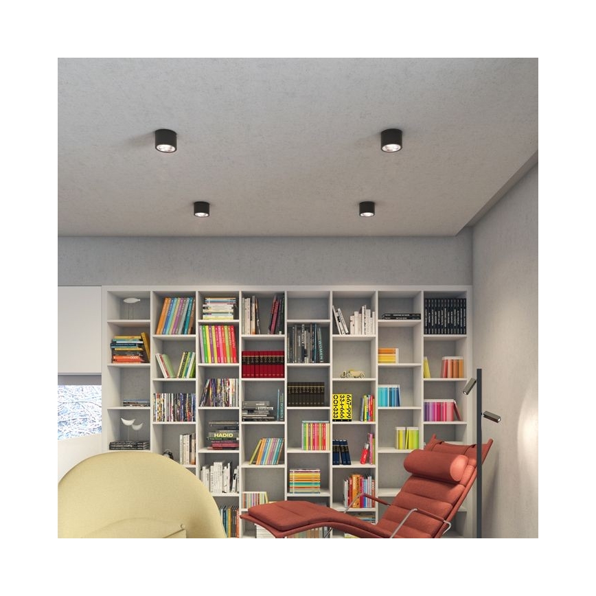 RED - Design Rendl-R12634 - LED Ściemnialne oświetlenie punktowe KELLY 15W/230V czarny