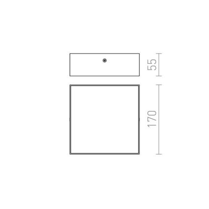 RED - Design Rendl - R12848 - LED Plafon LARISA LED/15W/230V biały