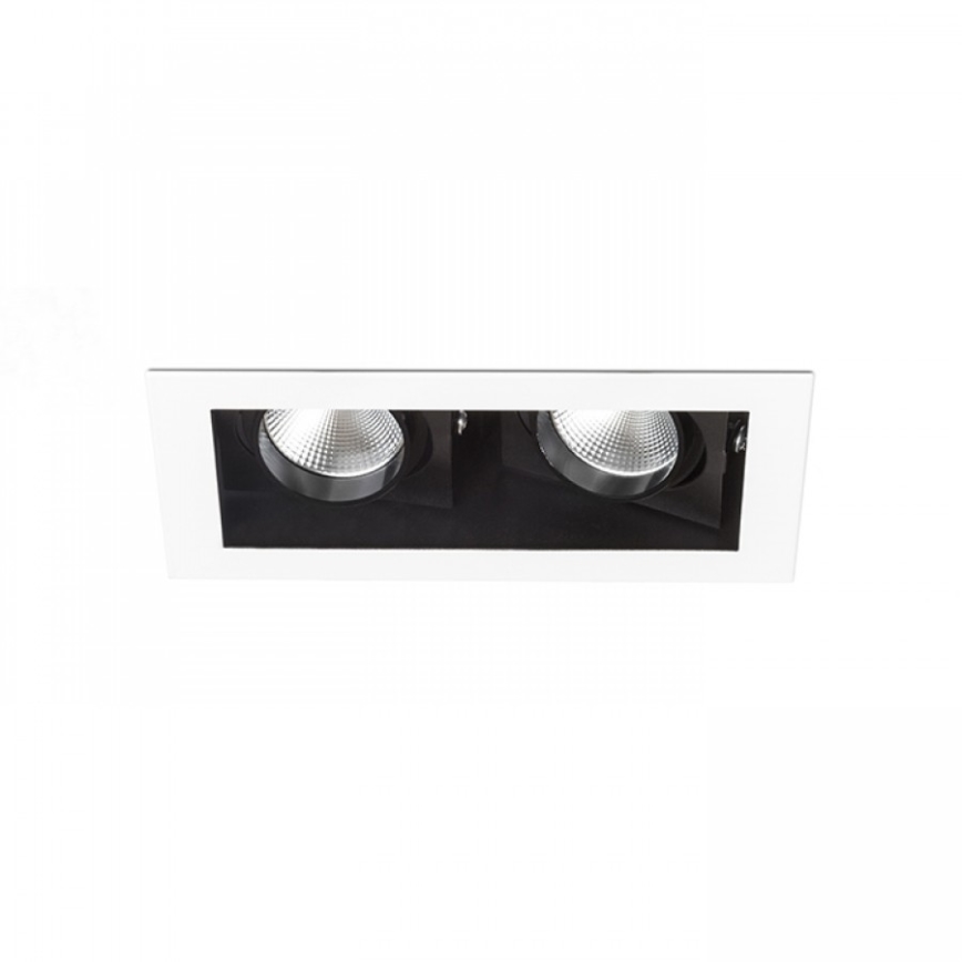 RED - Design Rendl - R12857 - LED Oprawa wpuszczana BONDY 2xLED/7W/230V