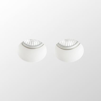 RED - Design Rendl - R12900 - Oświetlenie wpuszczane QUO 2xGU10/35W/230V