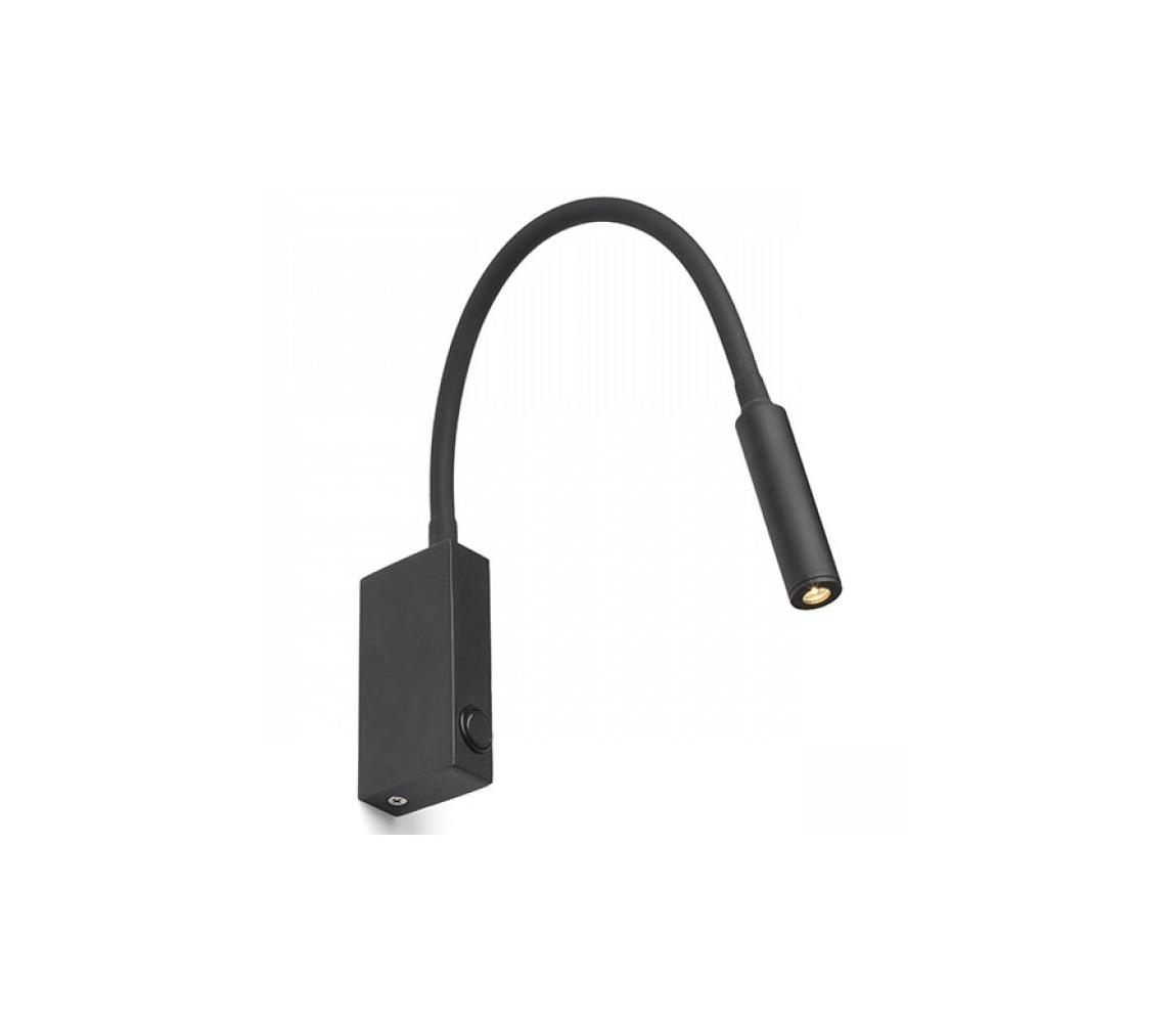 RED - Design - R12945 - LED Kinkiet EKE LED/3W/230V czarny