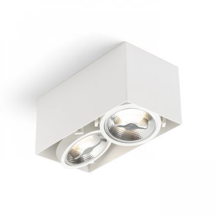 RED - Design Rendl - R13362 - LED Oświetlenie punktowe JAMES 2xLED/15W/230V