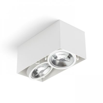 RED - Design Rendl - R13362 - LED Oświetlenie punktowe JAMES 2xLED/15W/230V