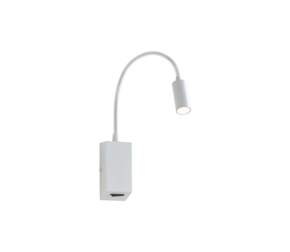 Redo 01-1193 - LED Elastyczna lampka HELLO LED/3W/230V biały