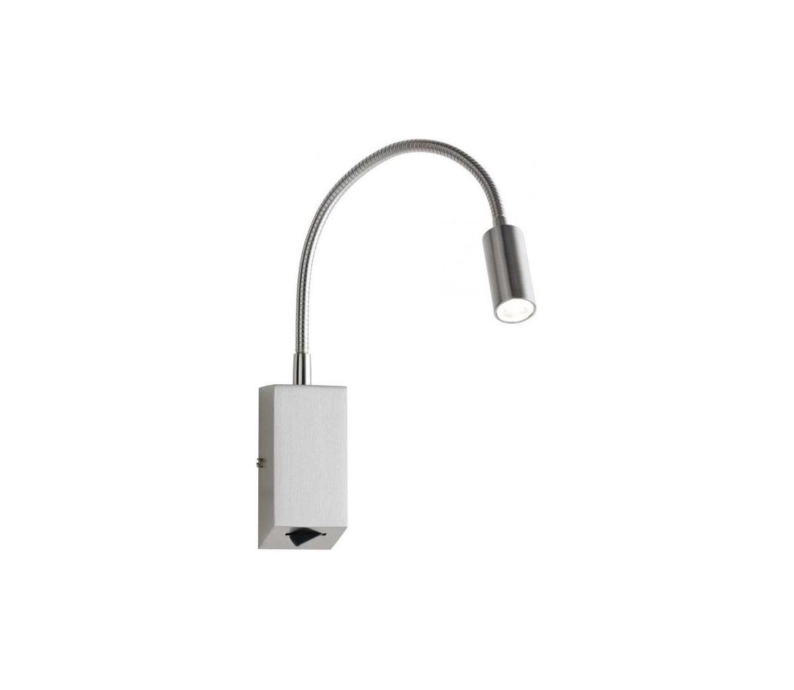 Redo 01-1195 - LED Elastyczna lampka HELLO LED/3W/230V chrom