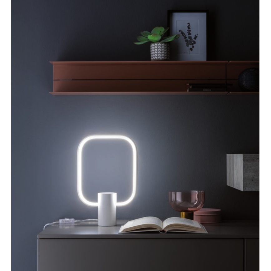Redo 01-1226 - LED ściemnialna lampa stołowa DOM LED/21W/230V biała