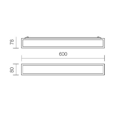 Redo 01-1233 - Kinkiet łazienkowy EGO 3×E14/28W/230V IP44