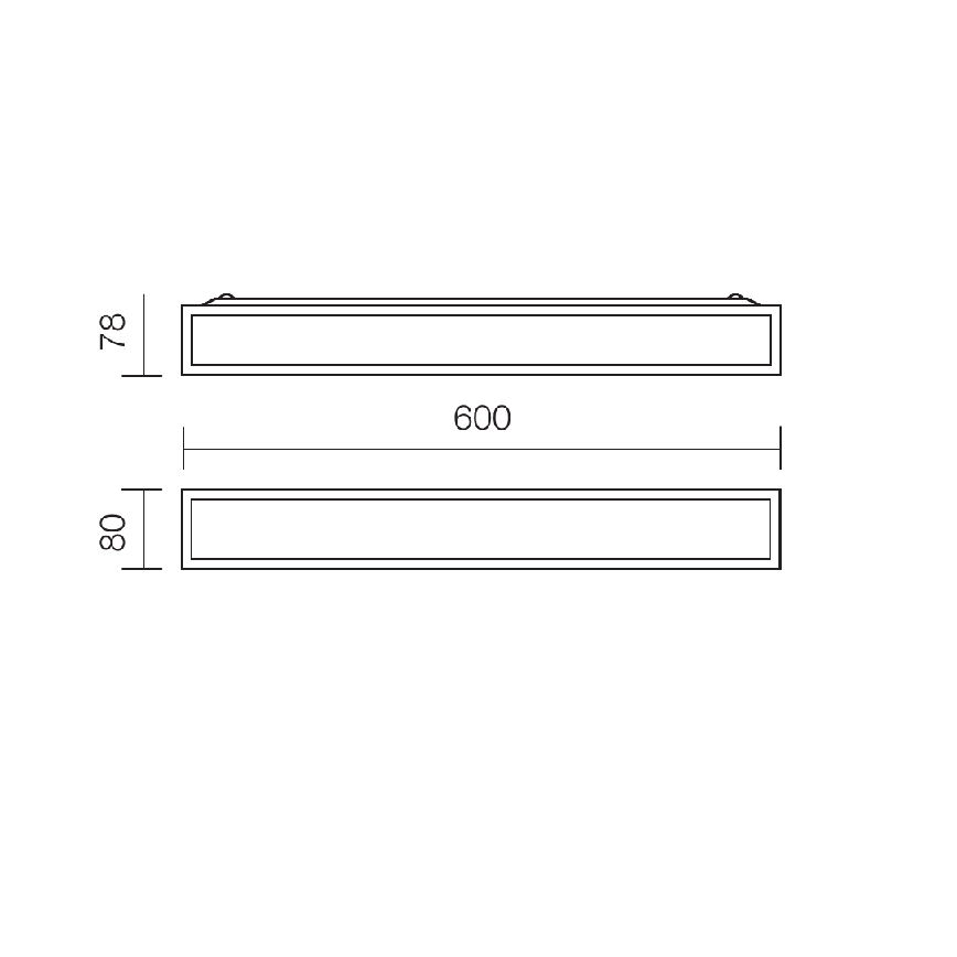 Redo 01-1233 - Kinkiet łazienkowy EGO 3×E14/28W/230V IP44