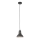 Redo 01-1279 - Lampa wisząca na lince PEEP 1xE27/42W/230V, średnica 16,5 cm, czarna