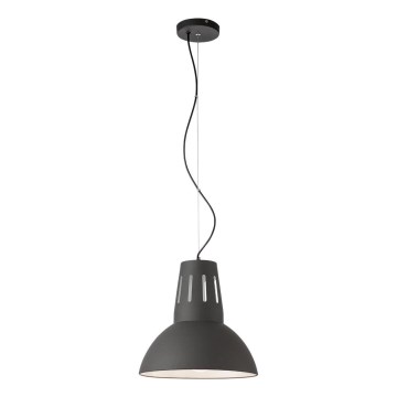 Redo 01-1281 - Lampa wisząca na linku PEEP 1xE27/42W/230V średnica 34,5 cm czarna