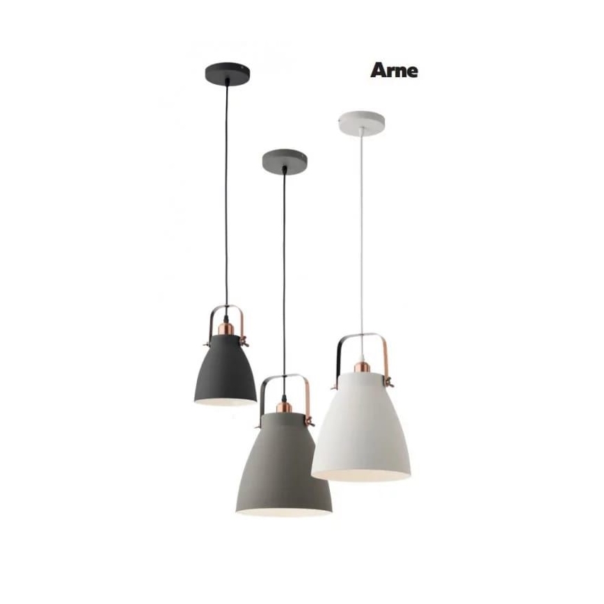 Redo 01-1311 - Żyrandol na lince ARNE 1xE27/42W/230V biały