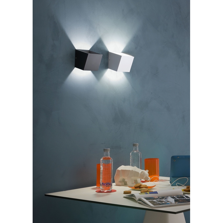 Redo 01-1318 - LED Kinkiet TOBIKO LED/6W/230V CRI 90 czarny