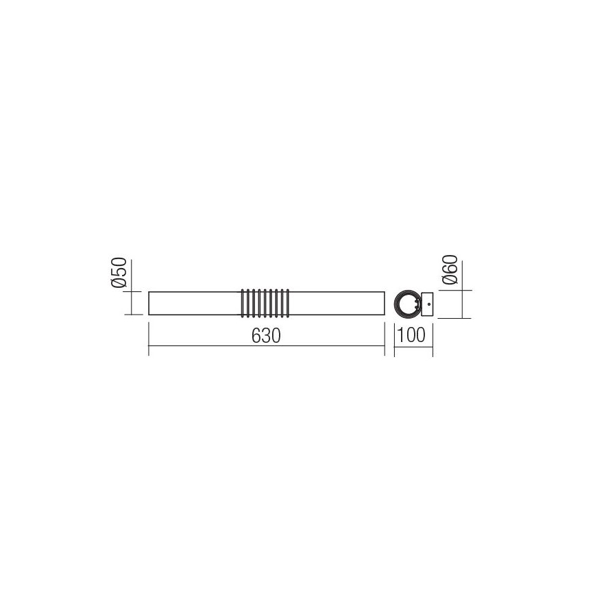 Redo 01-1431 - LED Kinkiet AVANCE LED/14W/230V 63 cm biały